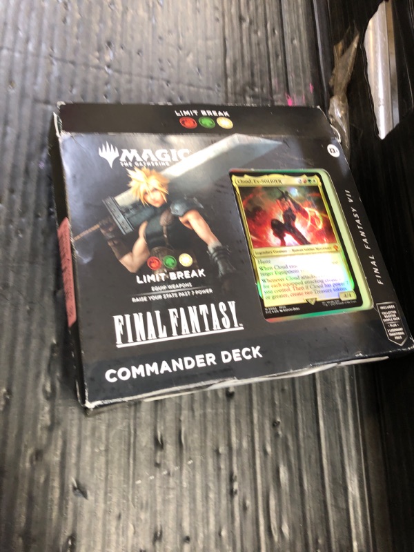 Photo 1 of SEAL---Magic: The Gathering Final Fantasy VII Commander Deck - Limit Break