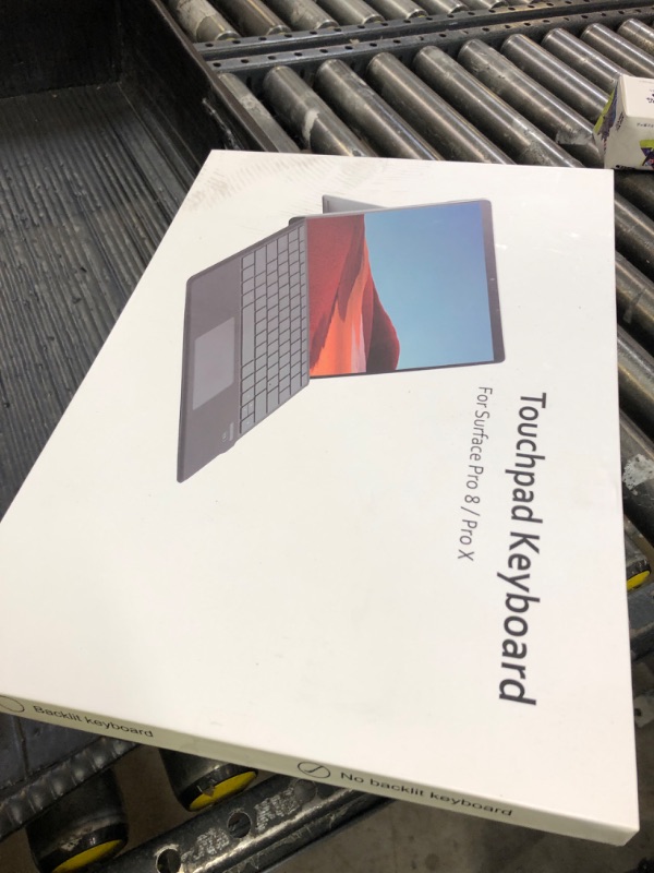 Photo 1 of Qulose Surface Pro 9 Keyboard, Detachable Wireless Bluetooth Keyboard for Microsoft Surface Pro 8/9/X, with Built-in Rechargeable Battery/Multi-Gesture Touchpad