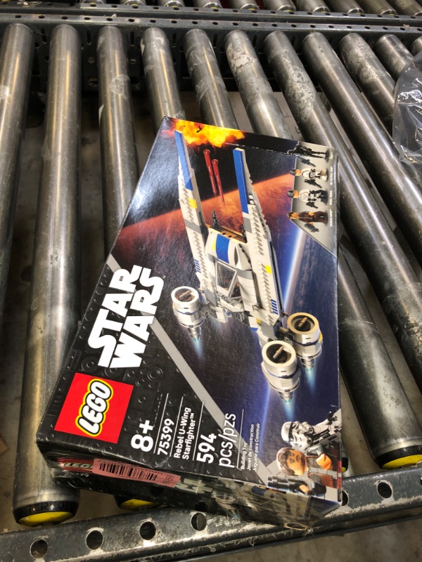 Photo 1 of LEGO Star Wars Rebel U-Wing Starfighter Building Set - Includes Cassian Andor, Dedra Meero and K-2SO - Model Action Toy for Andor Fans - Birthday Gift Idea for Boys, Girls, Kids, Ages 8+ - 75399