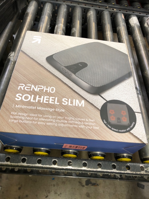 Photo 1 of RENPHO FSA Shiatsu Foot Massager with Heating, Gifts for Women, FSA Eligible Items List, Deep Kneading Foot Massager for Neuropathy and Plantar Fasciitis, Quietly Used Under Desk as Ottoman