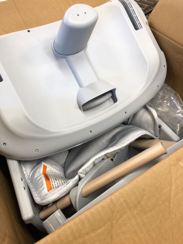 Photo 1 of Maxi-Cosi Moa 8-in-1 High Chairs for Babies and Toddlers, Machine Washable Infant High Chair, Compact, Convertible High Chair Lightweight Design, Classic Slate