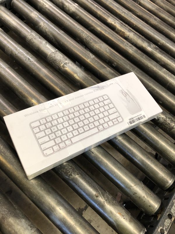 Photo 1 of Wireless Keyboard and Mouse for Mac, Bluetooth/2.4G USB Dual-Channel Connection, Multi Device, Rechargeable Wireless Keyboard and Mouse Combo Compatible with Mac, iPad, iPhone