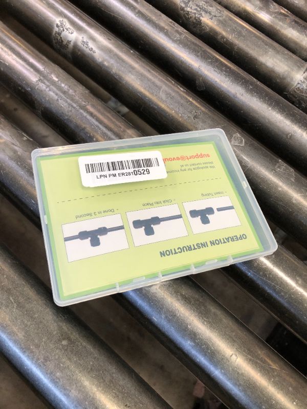 Photo 1 of EVOULTES 16 Pack 1/4" Quick Connect Drip Irrigation Tee Fittings for 1/4 Inch Irrigation Tubing, Leak Free Fitting for Drip Irrigation System, Durable & Easy to Install for Gardens & Farms