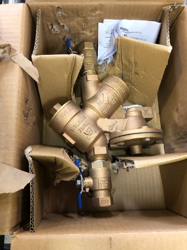 Photo 1 of Zurn Wilkins 34-975XL 3/4" 975XL Reduced Pressure Principle Backflow Preventer