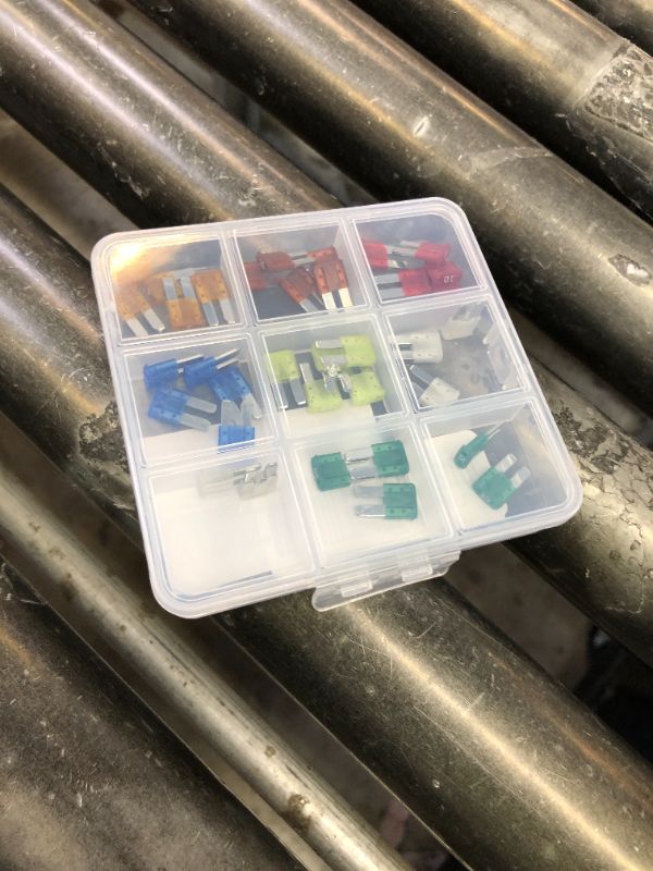 Photo 1 of Micro2 (Dual Blade) / APT, ATR/Car Fuse Assortment Kit, 35 Pieces, M2 Automotive Blade Fuse, 7 Current Ratings - 5A/ 7.5A/ 10A/ 15A/ 20A/ 25A/ 30A.