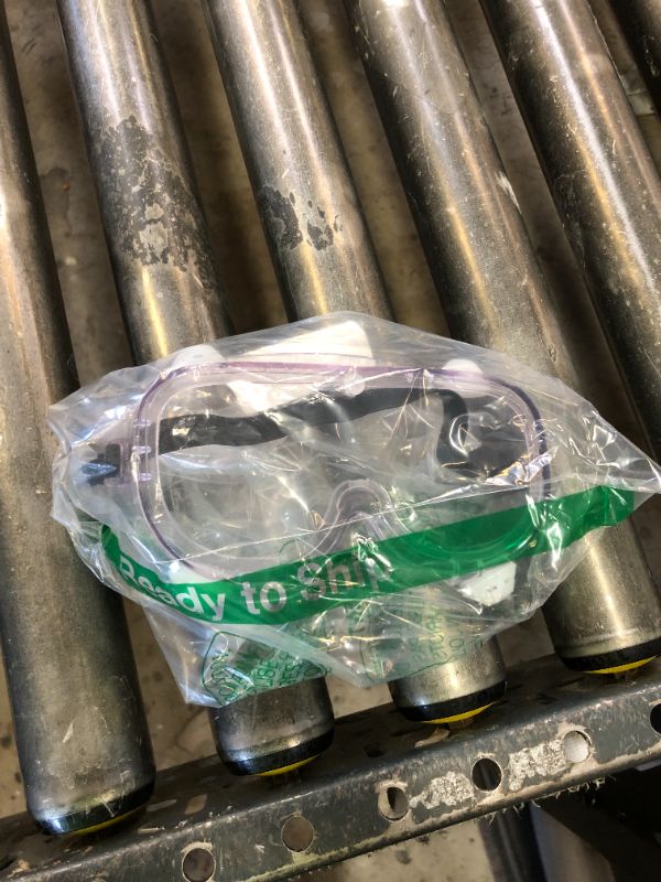 Photo 1 of keebomed Chemical Splash/Impact Safety Goggle, Soft, Adjustable 1 -Pack. Anti-Fog Protection, Clear Lens, Wide-Vision, Adjustable Chemical Splash Eye Protection Soft Lightweight Eyewear