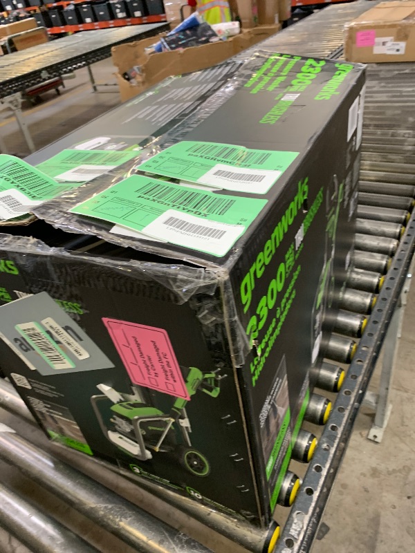 Photo 1 of Greenworks Pro Brushless 2300 PSI (SGS Certified) 2.3 GPM Max / 1.2 GPM Electric Pressure Washer (Foldable Handles, Rugged Steel Frame, 25 FT Hose, 35 FT GFCI Power Cord)