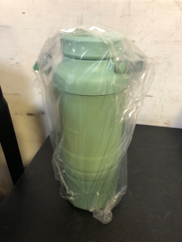 Photo 1 of Momcozy 22oz Portable Breast Milk Cooler for Outdoor, Life Saver with 360° Total Cooling for 24 Hours, Larger Capacity Travel Breastmilk Chiller with 2pcs Baby Bottles for Breastmilk Storage, Green
