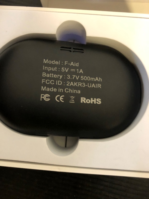 Photo 1 of Hearing Aids, OTC Hearing Aids for Seniors with Bluetooth, Hearing Aid Rechargeable with Noise Cancellation, Hearing Amplifier for Moderate Hearing Loss (Black)