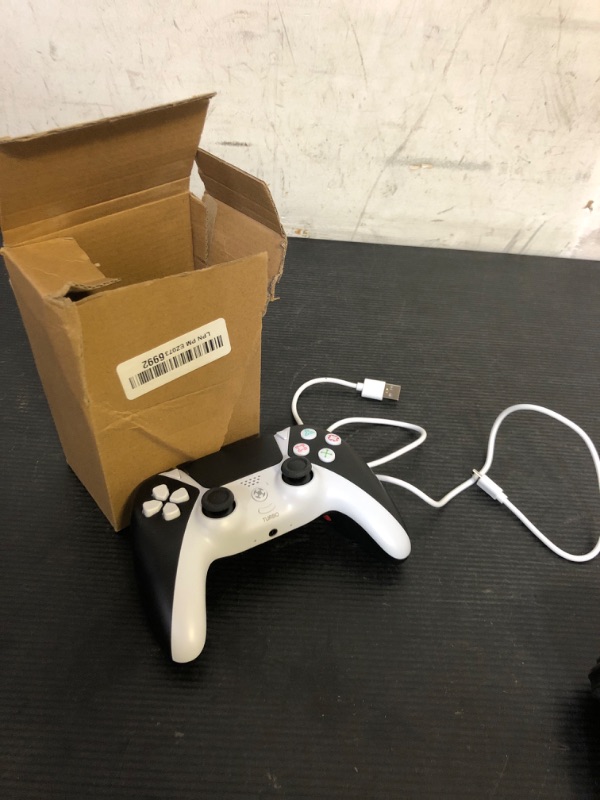 Photo 1 of Upgraded for PS5 Controller,Wireless Gamepad Compatible with PlayStation5,ps4,PC,Built-in 6-Axis Gyroscope,Turbo,Back Paddles,Dual Vibration,Ergonomic Design,3.5mm Audio Jack,Speaker,2025