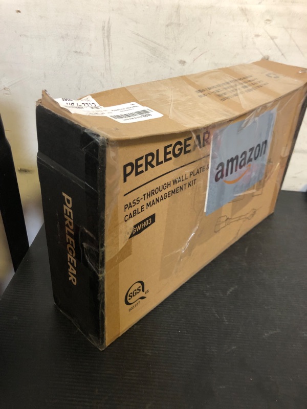 Photo 1 of Perlegear Cord Hider for Wall Mount TV with AC Outlets, USB-A and USB-C Ports, in-Wall Cable Management Kit, Includes Drill Templates, Dust Bags, Drywall Saw, Extension Cord