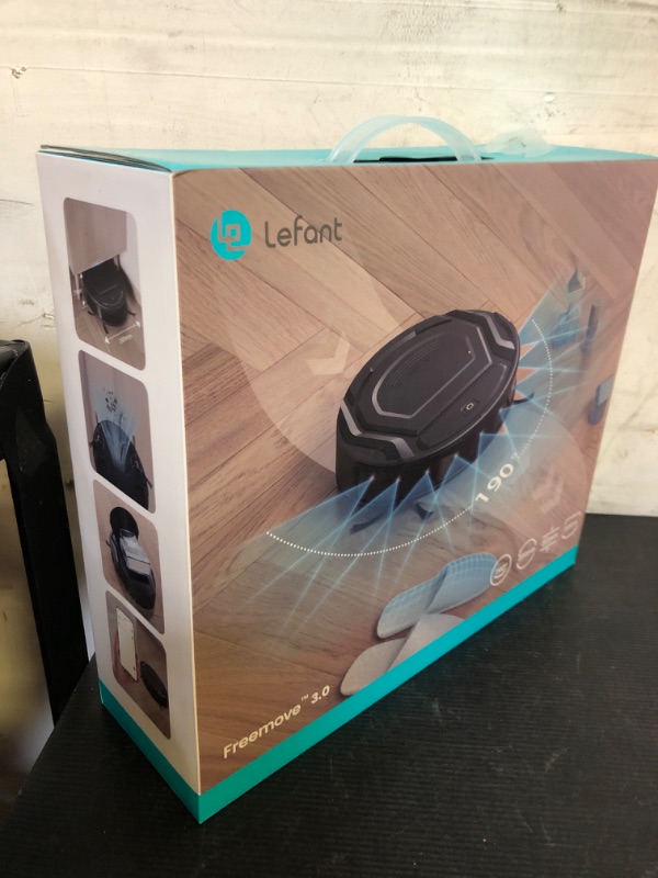 Photo 1 of Lefant Robot Vacuum Cleaner, Strong Suction, 120 Mins Runtime, Slim, Low Noise, Automatic Self-Charging, Wi-Fi/App/Alexa Control, Ideal for Pet Hair Hard Floor and Daily Cleaning, M210