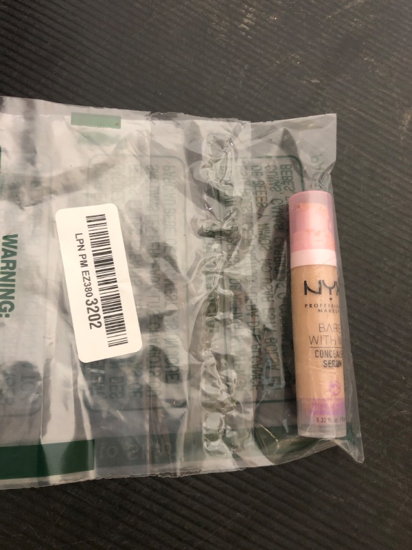 Photo 1 of NYX PROFESSIONAL MAKEUP Bare With Me Concealer Serum, Concealer Makeup For Up To 24Hr Hydration - Vanilla