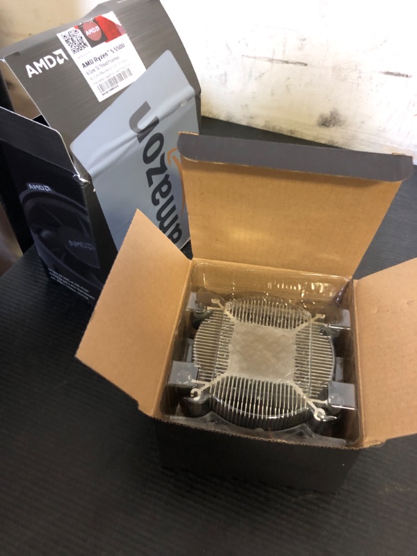 Photo 1 of AMD Ryzen 5 5500 6-Core, 12-Thread Unlocked Desktop Processor with Wraith Stealth Cooler