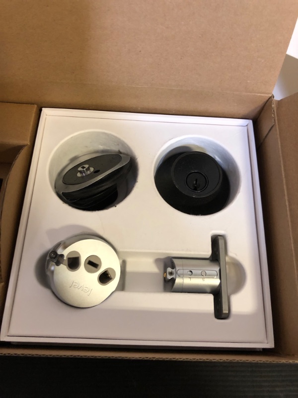 Photo 1 of PARTS ONLY ---------------------------------------------------------------Level Lock+ WiFi Deadbolt Smart Lock - World's Smallest Smart Lock Plus Apple Home Key - Lock/Unlock Anywhere - Level App for iOS & Android - Works with Apple Home, Alexa, Google Ho