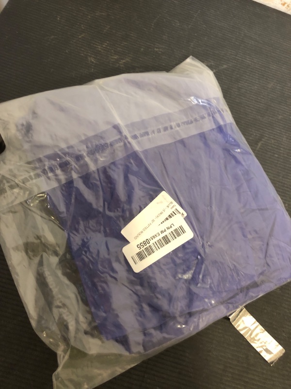 Photo 1 of Kwik-Covers 30" Round Fitted Plastic Table Covers, Bundle of 5 (Royal Blue)