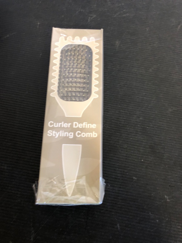 Photo 1 of Curl Defining Brush,2024 Curly Hair Brush,Vented Hair Brush for Detangling, Shaping and Defining Curls For Women and Men Less Pulling (Beige)