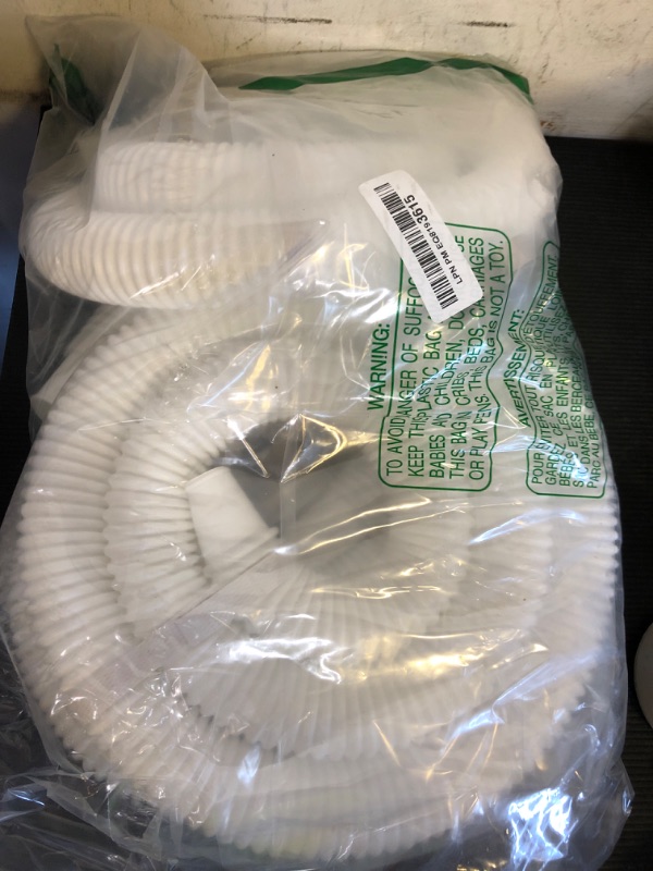 Photo 1 of Pool Hoses for Above Ground Pools, 4 Pack 1.25 x 59 Inch Pool Filter Pump Hoses, Compatible with Intex Pool Filter Pump 607, 637 With 8 Metal Clamps(4)