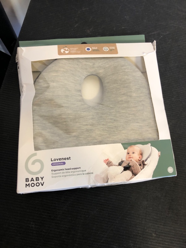 Photo 1 of Babymoov Lovenest Organic Baby Infant Cushion, Pediatrician Designed Versatile, Comfortable, Machine-Washable Head and Neck Support (Made in Europe), Baby Registry Must Have