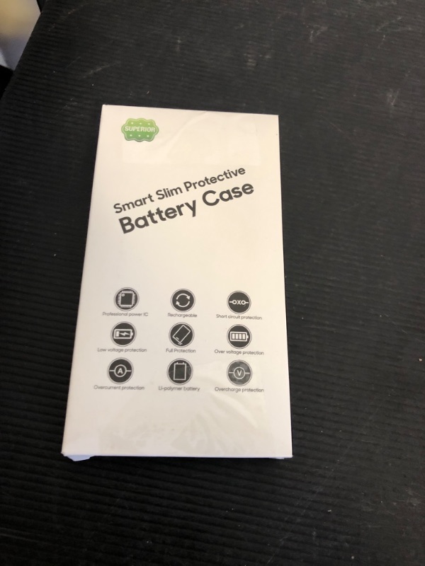 Photo 1 of Battery Case for iPhone 14 Pro Max/13 Pro Max/12 Pro Max, Real 7000mAh Rechargeable Smart Extended Charging Case With Anti-Abrasive Flocking for 14 Pro Max/14 Plus/13 Pro Max/12 Pro Max(6.7inch)