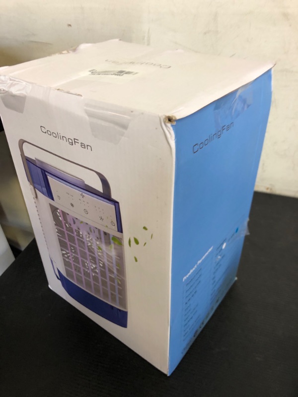 Photo 1 of Mini Portable Air Conditioner, Evaporative Air Cooler,Personal Air Cooling Fan 