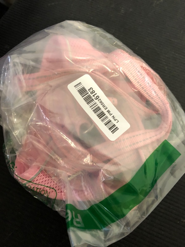 Photo 1 of BOOMIBOO Dog Harness with Leash Set, No Pull Adjustable Reflective Step-in Puppy Pet Vest Harnesses for Small Medium Large Dogs and Cats,Pink XS