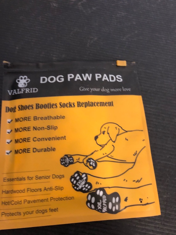 Photo 1 of VALFRID Dog Paw Protector Anti-Slip Grips to Keeps Dogs from Slipping On Hardwood Floors,Traction Control Non-Skid Dog Shoes Booties Socks Replacement L 40 Pieces