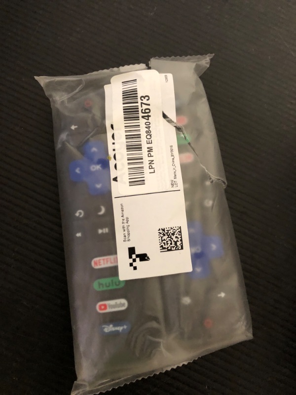 Photo 1 of (Pack of 2) Replacement-Remote-Control for Roku-TV,Compatible for TCL Roku/Hisense Roku/Onn Roku/Philips Roku Smart TVs(Not for Roku Stick and Box)