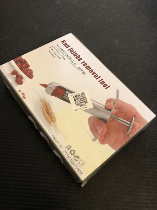 Photo 1 of Red Dates Hawthorn Seeds Removing Tool, Reusable Grapes Seeds Removing Tool Stainless Steel Fruit Core Remover Tool for Red Dates Hawthorn Grape Kitchen Gadgets