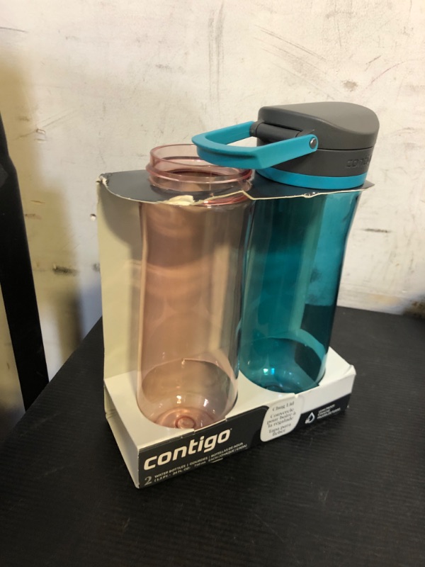 Photo 1 of Contigo Jackson 2.0 Tritan Water Bottle with AUTOPOP Lid 24 Oz. 2- Pack