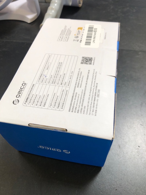 Photo 1 of ORICO USB 3.0 External Hard Drive Enclosure for 3.5/2.5 Inch SATA Hard Drives/SSD Up to 20 TB, 3.5'' Tool-Free HDD Enclosure with 12V/2A Power Supply and UASP Acceleration (3588US3)