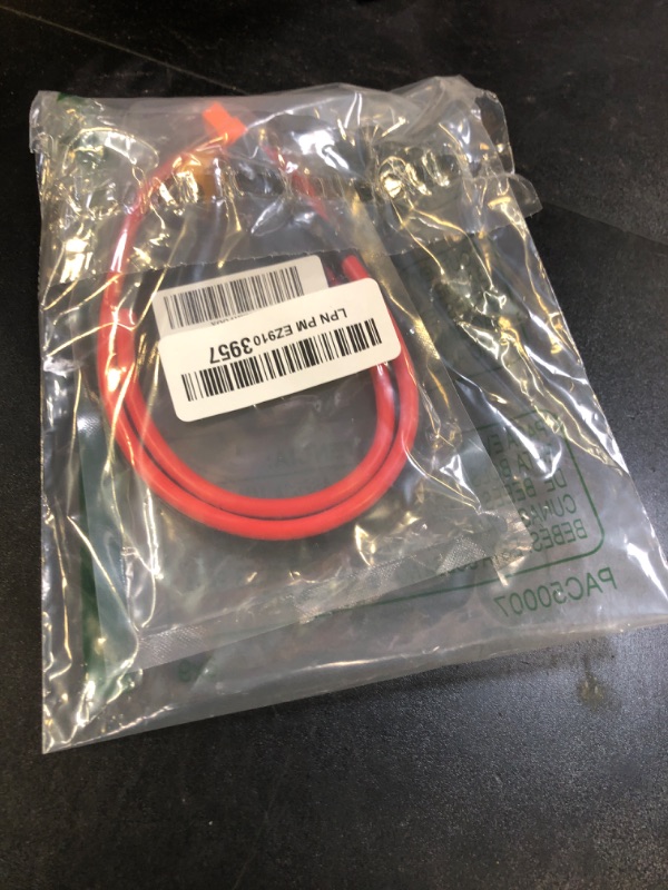 Photo 1 of ELFCULB XT60i to XT60 Extension Cable, 10AWG 2FT XT60i Female to XT60 Male Connector for RC Battery Portable Power Station Solar Panel