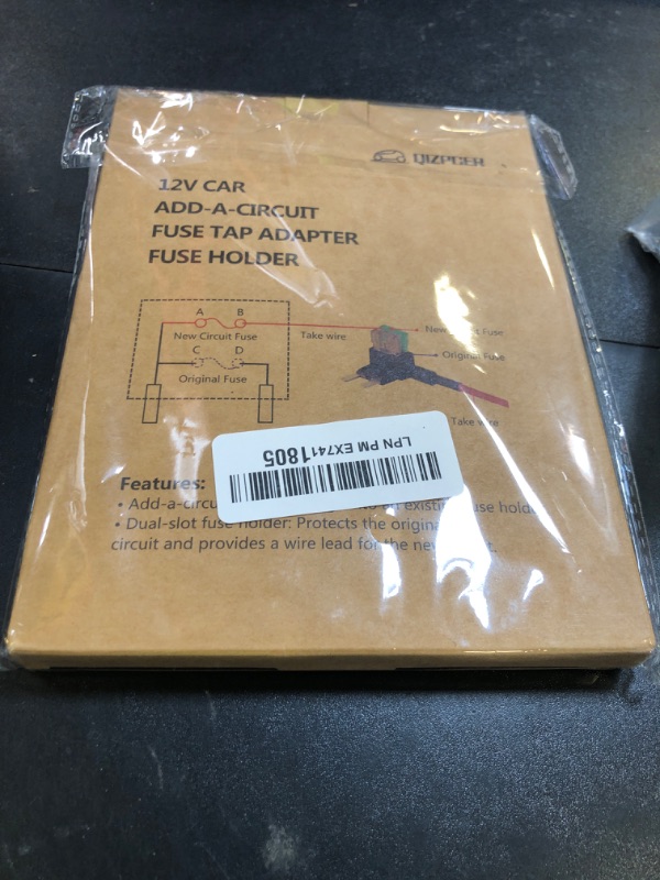 Photo 1 of 12 Pack Add a Circuit Fuse TAP - 12V Fuse Adapter for Car - Mini Automotive Fuse Connector ATC AMP Blade Fuse Holder