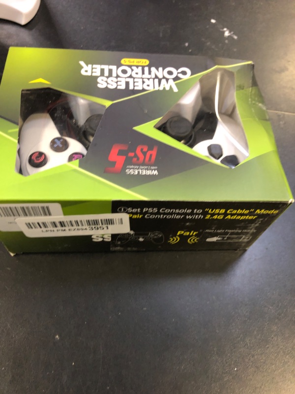 Photo 1 of IWGAME Controller for PlayStation-5, Compatible with PS-5/PS-5 Pro/PS-4/ PC, Wireless Controllers Supports Adjustable Turbo, Remap, Hall Effect, Gaming Controller for PS-5 Games (2.4G Adapter Required)