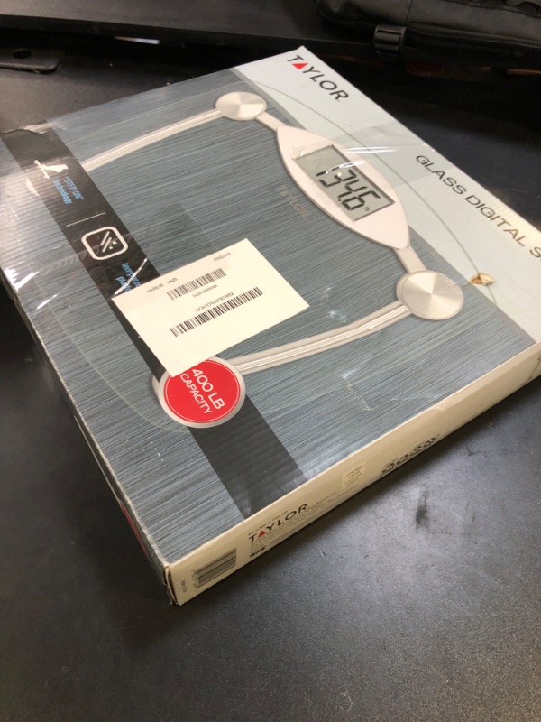 Photo 1 of Taylor Precision Products 7506 Digital Scale, Chrome/Glass, iphone, 1 Count