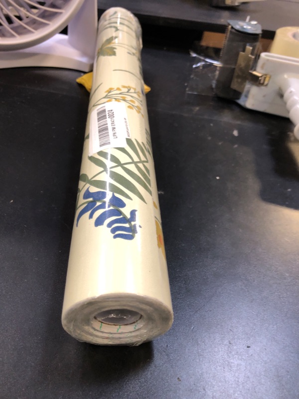 Photo 1 of Cismmy Floral Peel and Stick Wallpaper Beige 17.5 x 394 Inches Boho in Removable Wallpaper for Bedroom Bathroom Easy Peel Off Contact Paper Renter Friendly Wall Paper