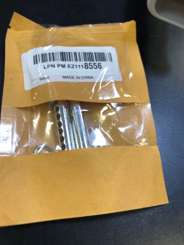 Photo 1 of Heavy Duty Adjustable Clevis Pin with R Clip, 3/8 X 2-1/2 inches, 2 Sets