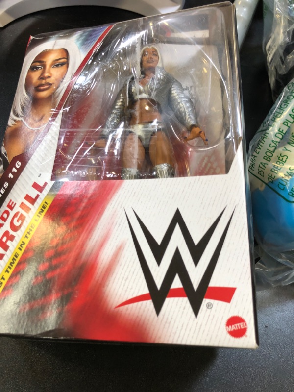 Photo 1 of Mattel WWE Elite Action Figure & Accessories, Series #116 6-inch Collectible Jade Cargill with 25 Articulation Points & Swappable Hands
