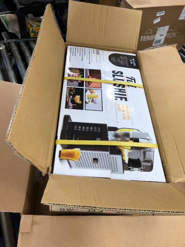 Photo 1 of Fiii Slushie Machine 92 oz, Slushy Machine for Home, 6 Preset Programs, Quiet Operation, LED Display, Auto-Clean, No Ice Needed, Perfect for Milkshakes, Margarita Smoothie, Frappes and More