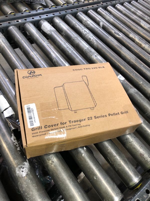 Photo 1 of Comnova Grill Cover for Traeger Pro 22 & 575 Series - 600D Wood Pellet Smoker Cover for Traeger Waterproof & Heavy Duty, Premium Pellet BBQ Cover for Treager Pro 22 / Pro 575, Z Grills 550B and More