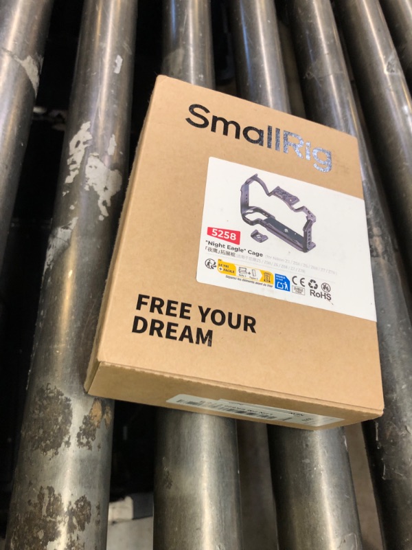 Photo 1 of SmallRig Night Eagle Z5II Cage for Nikon Z5 / Z6 / Z6II / Z7 / Z7II?Aluminum Alloy Camera Full Cage with Cold Shoe and NATO Rail, Quick Release Plate for Arca - 5258