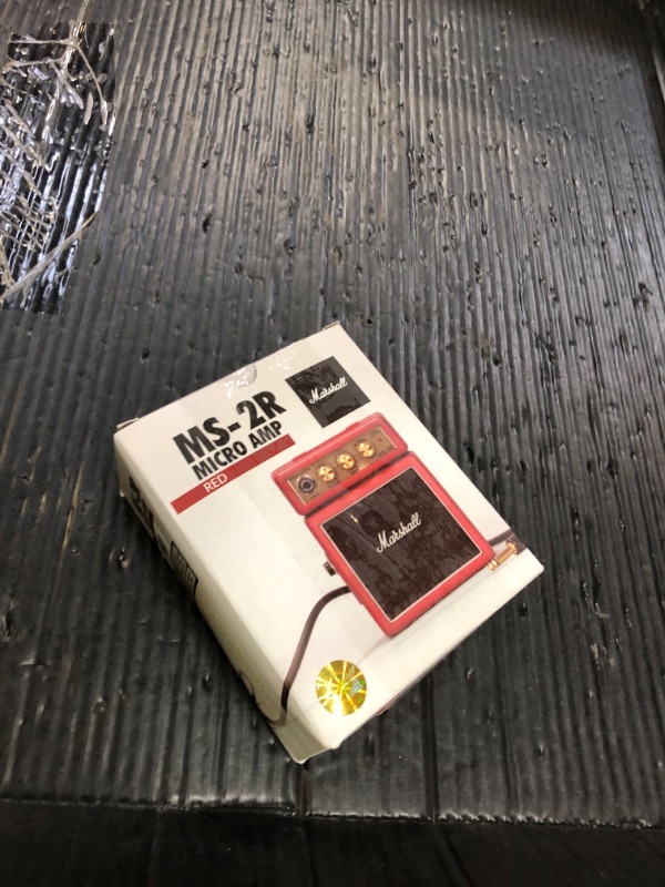Photo 1 of Marshall Mini Stack Series MS-2R Micro Guitar Amplifier