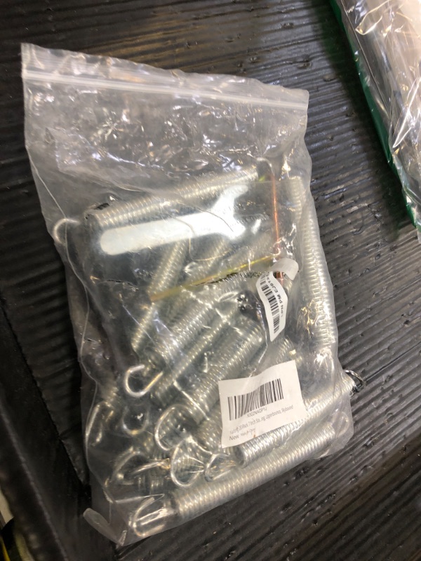 Photo 1 of Yarlung 20 Pack 7 Inch Trampoline Springs with 2 T-Hooks, Stainless Steel Springs Replacement Parts for Outdoor Bounce