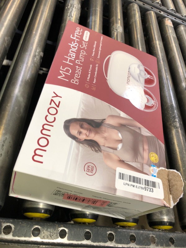 Photo 1 of Momcozy Double Breast Pump?Compact, Quiet & Hands-Free?Ash