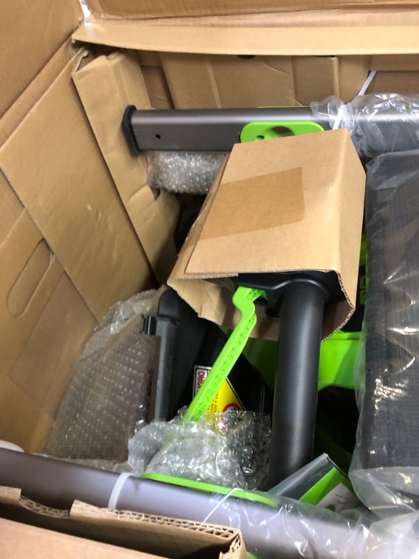 Photo 1 of Greenworks 80V 21" Self-Propelled Cordless Lawn Mower – Brushless Motor, LED Lights, 4.0Ah Battery & Rapid Charger (75+ Compatible Tools)