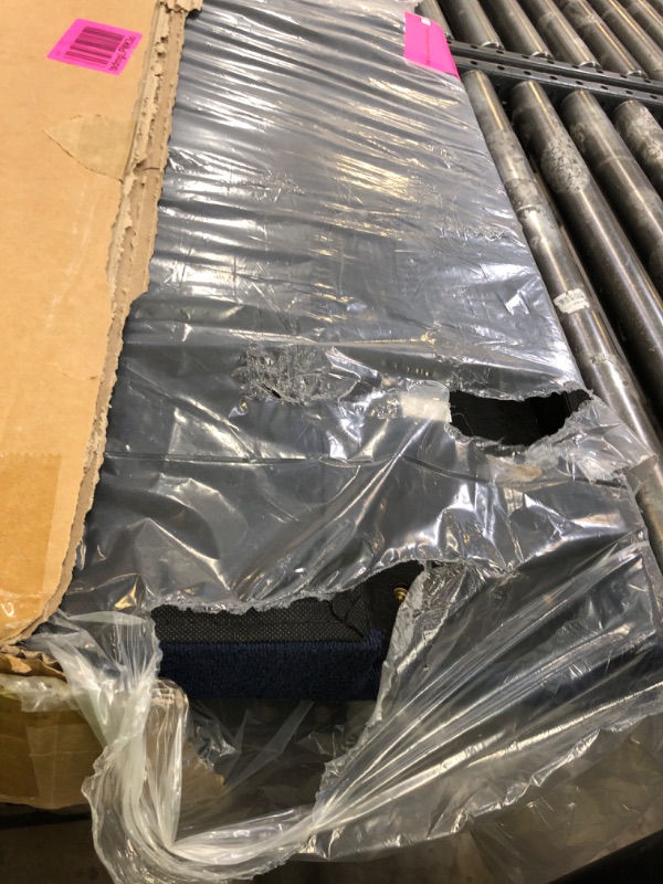 Photo 1 of 24 King size Upholstery Head Bord navy blue 