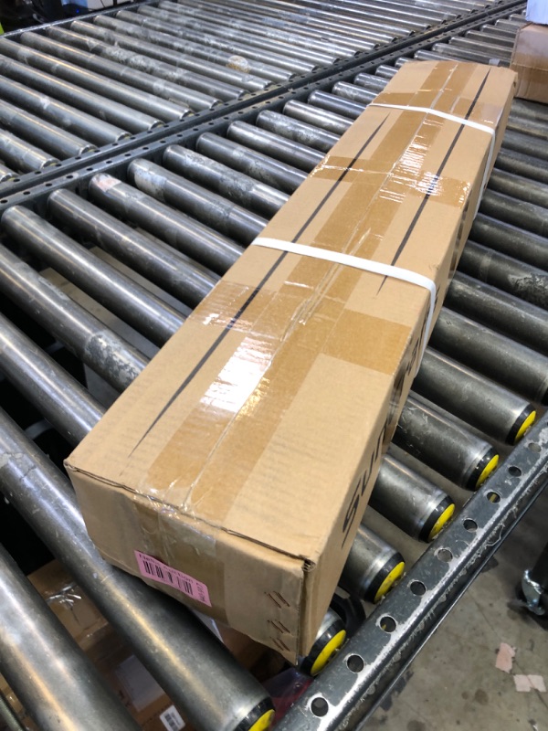 Photo 1 of 25 Pack 32 inch Balusters for Deck Railing,Coffee Square Metal Spindles for Staircase, Hollow Deck Ballasters with Screws for Railing Fencing Porch Stair Spindles