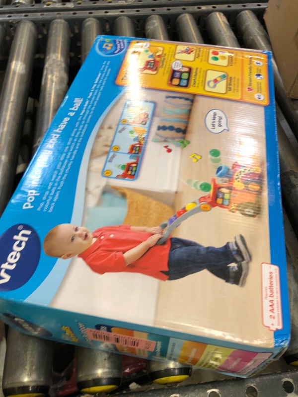 Photo 1 of VTech Pop-a-Balls Push and Pop Bulldozer, Red