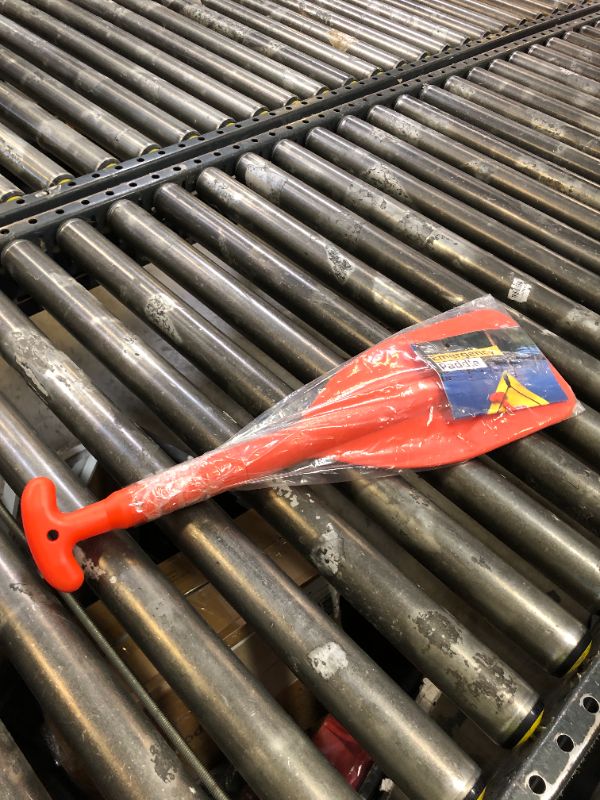 Photo 1 of OCEANBROAD Telescoping Emergency Paddle 21''-42'' Collapsible Paddles Aluminium Shaft for Kayaing Boating Canoeing River Tubing, Orange, 1 Paddle