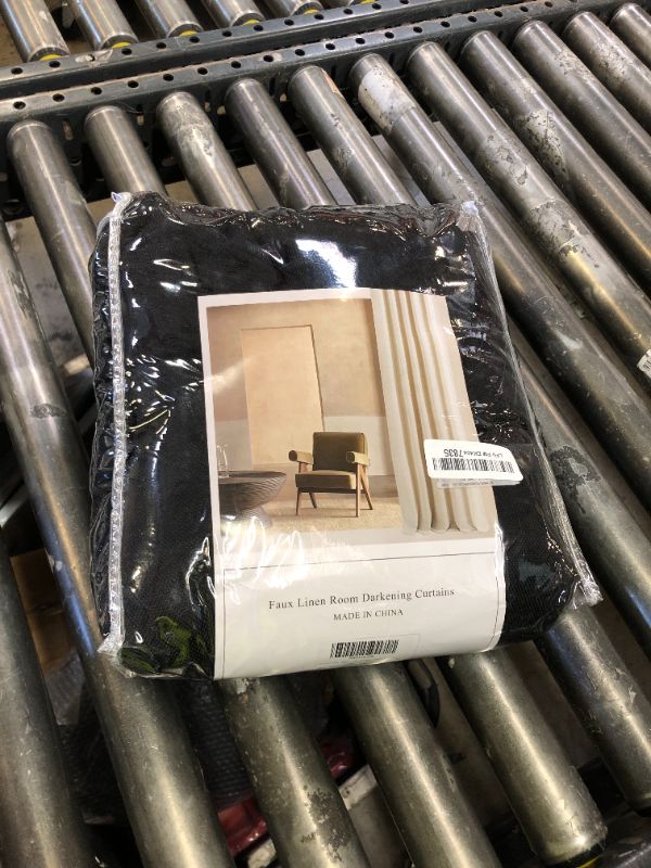 Photo 1 of NICETOWN Black Out Curtains for Bedroom 84 inches Long, Hook Belt/Rod Pocket/Back Tab Faux Linen Blackout Thermal Curtains Window Treatments for Living Room/Bedroom, W50 x L84, 2 Panels
